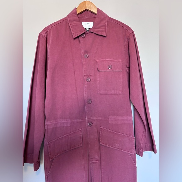 Current/Elliott Richland Jumpsuit in Berry Pink Wash for Women - Picture 7 of 16